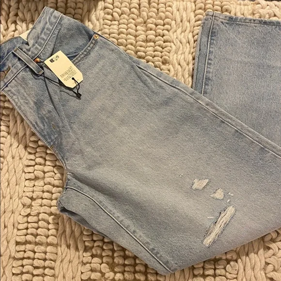 Levi’s XL Straight 27/31 Wide Leg Vintage Wash - Picture 9 of 10